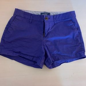 Old Navy women’s shorts, purple size 2